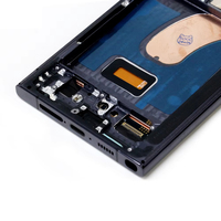 Layar OLED Original Dengan Rangka LCD Touch Screen Assembly untuk Samsung Galaxy S23 Ultra Pengganti Ponsel
