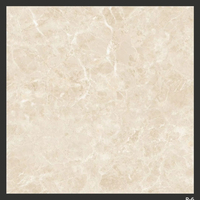 Carreaux de sol et de mur intérieurs en porcelaine marbrée classique moderne 600x600mm, blancs, émaillés, vitrifiés, polis, antibactériens, résistants à la chaleur Lexona