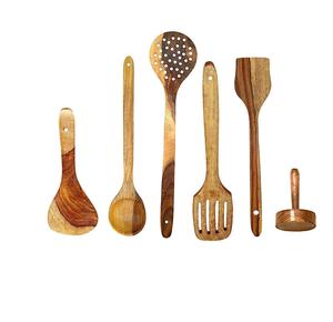 Fournisseur en gros de cuillères à épices en bois pour petits contenants, ustensiles pour thé, café, sucre, condiments, épices, lot de 4 - Product Image 4