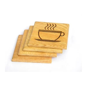Posavasos de madera natural con resina, posavasos decorativos al mejor precio para mesa de comedor, posavasos de nogal de piedra reutilizables lavables - Product Image 4