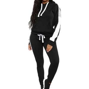 Buen precio en blanco Jogging Mujeres Trajes de chándal Nuevo producto Fitness Wear Manga larga Cómodo Mujeres 2 piezas Chándal - Product Image 1