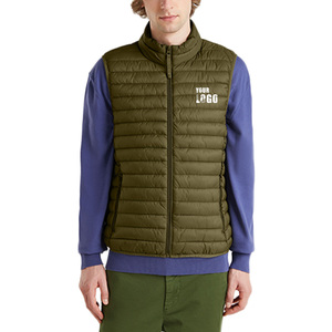 เสื้อแขนกุดปักลายผ้าแคนวาสสำหรับผู้ชาย, แจ็กเก็ตพิมพ์ลายสีพัฟแขนกุดสำหรับฤดูหนาว - Product Image 6