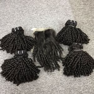 Venta al por mayor 100% pelo humano vietnamita natural SDD para tejido rizado Pixie para niñas de grado Remy - Product Image 5