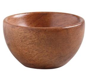 Cuenco de madera de Acacia para ensalada y sopa, juego de mezcla con acabado Natural, acentos para el hogar - Product Image 1