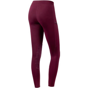 Venta al por mayor Pantalones ecuestres de mujer Asiento completo Silicona Impreso Poliéster Pantalones de montar a caballo Leggings Personalizables - Product Image 4