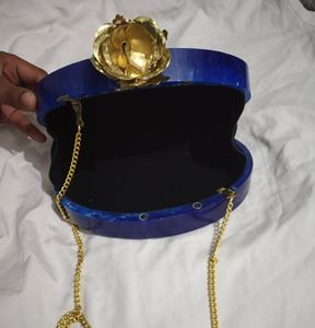 Pochette artisanale indienne multicolore en résine personnalisée pour femmes - Product Image 6