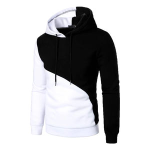Sudaderas con capucha para hombre Venta al por mayor Transpirable Duo Tone Style Logotipo personalizado Unisex Fleece Sudadera con capucha de gran tamaño - Product Image 1