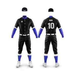 Ensembles d'uniformes de baseball et de softball de haute qualité 100% polyester à séchage rapide respirant unisexe pour adultes, t-shirts et pantalons - Product Image 1