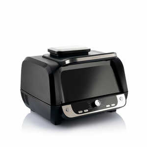 InnovaGoods Fryinn 12 en 1, Freidora de Aire de Acero Negro de 3400 W y 6 L con Parrilla, Control Digital, Accesorios, Libro de Recetas, Forma Cuadrada - Product Image 3