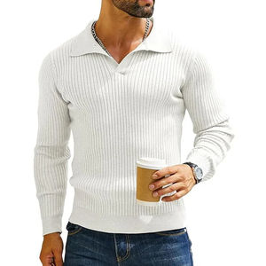 Suéteres de Punto Gruesos de Invierno de Alta Calidad, Transpirables, para Uso Diario, Personalizables para Hombre, Gran Venta - Product Image 1