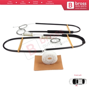 ชุดซ่อมกระจกหน้าต่าง BWR5131ชุดซ่อมด้านหน้าซ้ายสำหรับ A8 S8 Quattro MK2 D3 4E 4E2 4E8 2002-2010 4E0837461B - Product Image 4