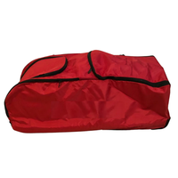 Bolsa grande para Kit de Cricket con logotipo impreso personalizado con compartimento para zapatos y bolsas multideportivas para ruedas