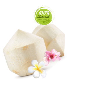 น้ำมะพร้าวปอกเปลือกด้วยเพชรสดที่มีเปลือกสด - Product Image 3