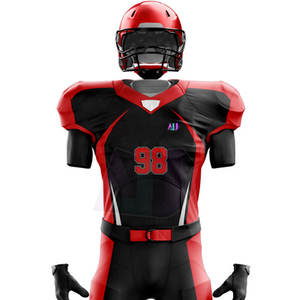 Uniforme de Fútbol Americano, Cómodo, de Tela Elástica de Poliéster, Diseño Corto, para Entrenamiento, Competencia y Uso en Equipo - Product Image 4