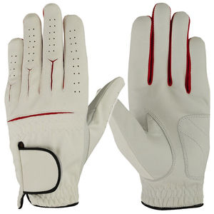Guantes de golf de cuero Premium transpirables suaves con logotipo personalizado para hombres cómodos guantes antideslizantes para jugadores al por mayor de alta calidad - Product Image 2