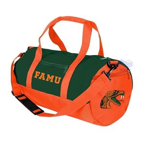 Bolsa Deportiva de Lona de Algodón Resistente y de Gran Capacidad de la Universidad Agrónoma y Mecánica de Florida (FAMU) con Forro de Poliéster - Product Image 2