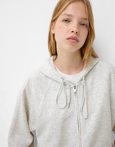 New Style <b>Lightweight</b> Zipper Style <b>Women</b> Hoodies OEM Services Casual Streetwear Hooded <b>Sweatshirt</b> Pockets 100% Cotton Fleece - Product Image 4
