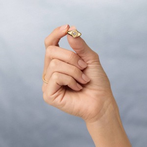 แหวนเพชรทรงหัวใจประดับเพชรแล็บโกรว์ 0.25 กะรัต สี F-G VS3 ฝังในทองคำแท้ 14K สำหรับงานแต่งงานและงานเลี้ยงสำหรับผู้หญิง - Product Image 4