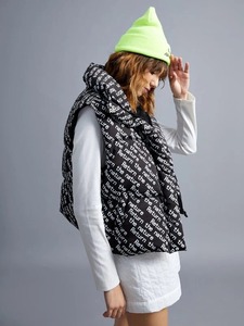 Chaleco acolchado de alta calidad para mujer, chaqueta sin mangas de burbujas a la moda de invierno, chaleco con cremallera de Color sólido - Product Image 5