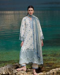 AJM Trade House 5571 Diseñador Étnico Paquistaní Mujeres Salwar Trajes Formal Seda Pesada Georgette para Fiestas - Product Image 6