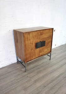 Petit buffet industriel en bois et métal-Chic - Product Image 3