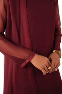 Mujer largo Formal Salwar Kameez para elegancia clásica de fiesta de boda - Product Image 6