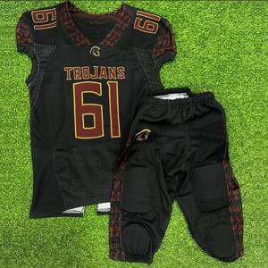 Le meilleur uniforme confortable de football américain, vêtements de sport uniforme personnalisé de football américain confortable de haute qualité - Product Image 1