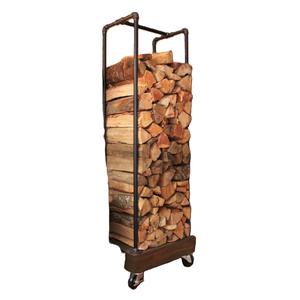 Top Arrivée Métal Noir Fini Porte-Bûches Cheminée Durable Porte-Bûches Exclusif Qualité Bois De Chauffage Rack Titulaire - Product Image 5