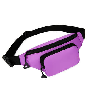 Sac banane personnalisé avec logo pour homme et femme, sac de sport, sac de poitrine pour le fitness, le cyclisme, la course à pied, ceinture pour téléphone portable - Product Image 1