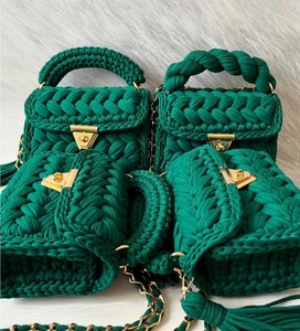 Vente en gros Boho Crochet Sac à main élégant Eco Friendly Sac fourre-tout Fabricants Inde - Product Image 1