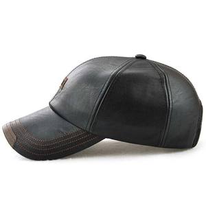 Gran oferta, sombrero de camionero informal para exteriores de algodón 100%, cuero PU de 5 paneles con parche de logotipo personalizado bordado en 3D para rendimiento de ciclismo - Product Image 2