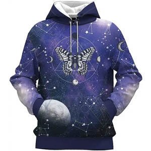 Qualité de luxe 100% coton hommes pull à capuche Sublimation personnalisée surdimensionné solide poids lourd polaire sweat pour l'hiver - Product Image 1