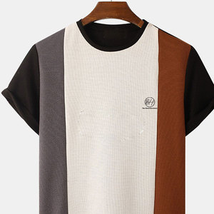 T-shirt pour homme imprimé à coupe ample, prix d'usine, best-seller, 100% coton, meilleur produit, t-shirt léger pour homme - Product Image 2