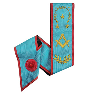 MASONIC REGALIA BLUE LODGE ASSR SCOTTISH RITE MASTER SASH FREEMASON RUBAN SACHET MAÇON CÉRÉMONIES - Product Image 6