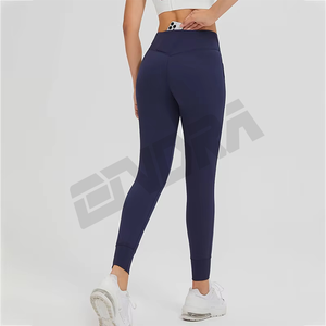 High Waist Scrunch Butt Workout <b>Leggings</b> for <b>Women</b> - Ribbed Quick Dry Yoga Pants, Tummy Control Fitness Tights - Product Image 4