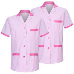 CAMISA MISEMIYA UNISEX PARA HOMBRE con CUELLO DE SOLAPA y ESTILO DE UNIFORME A ESTRIAS 2-W820 SRI LANKA - Product Image 2
