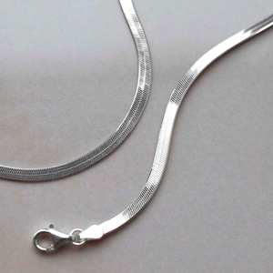 Collar de espiga de plata esterlina Diseño elegante y elegante - Product Image 4