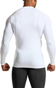 Custom Logo Manufacturer Sublimation <b>Printed</b> Bjj Rashguard Rash Guard Long Sleeve Mma Shirts For Men - Product Image 4