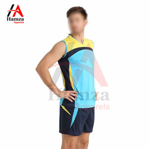 Conjunto de voleibol de camiseta sin mangas de secado rápido personalizado unisex equipo de ropa deportiva transpirable OEM/ODM disponible 100% poliéster 180g - Product Image 3