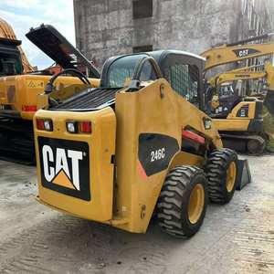 Chargeuse compacte d'occasion fiable Caterpillar CAT246B CAT246D CAT262D CAT246C importée du Japon à vendre - Product Image 5