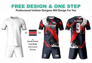 Vente en gros de transfert de chaleur, uniformes de football pour jeunes, ensemble de maillots de football sublimés personnalisés de haute qualité, maillots de football pour hommes - Product Image 2