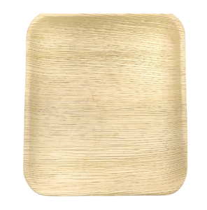 Assiette carrée peu profonde de haute qualité de 9 "Assiette à manger en céramique et en mélamine durable pour restaurant et usage domestique - Product Image 1