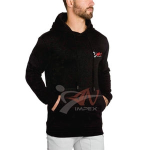 Sweat à capuche pour homme de haute qualité avec logo personnalisé, impression numérique, matériau personnalisé et caractéristiques imperméables - Product Image 5