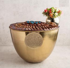 Cuenco de chocolate de primera calidad de diseño admirable para vajilla, cuenco para servir chocolate al mejor precio de Indian Metal World - Product Image 3