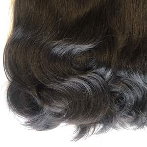 Remy-Lot de 3 mèches de cheveux naturels ondulés 100% pour femmes noires, qualité supérieure 12A, sans mélange, pour la fabrication de perruques - Product Image 5