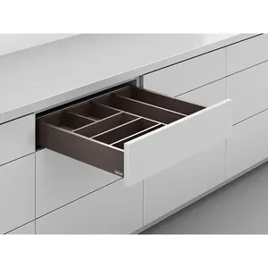 Artflow 18mm <b>Drawer</b> Organizer 450x600 Moka-<b>Plastic</b> <b>Storage</b> Tray - Product Image 1