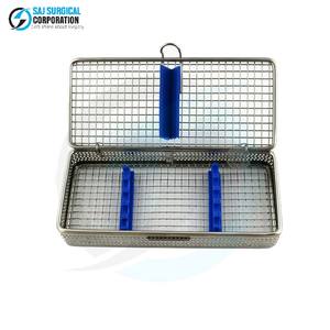 Inserts en acier inoxydable pour panier micro-ophtalmique, bandes durables et réutilisables pour un stockage sécurisé des instruments chirurgicaux délicats - Product Image 1