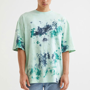เสื้อยืดโอเวอร์ไซส์ผ้าแคนวาสคุณภาพสูง ระบายอากาศได้ดี เป็นมิตรกับสิ่งแวดล้อม พิมพ์โลโก้ตามสั่ง ผ้าฝ้าย 100% ขายดีที่สุด สำหรับผู้ชาย บริการ OEM - Product Image 1