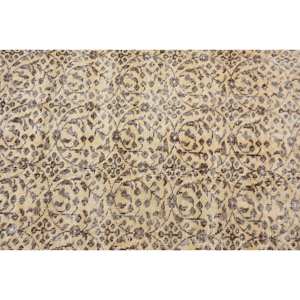 Tapis Vintage en Laine Turque 38X66 pieds Beige Brun Tapis Latex Classique Patchwork Design pour Entrée Chevet Rectangle Couloir - Product Image 5