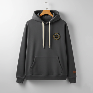 Sudadera con Capucha Unisex de Algodón 100%, Diseño Nuevo, Gruesa, Ajuste Regular, Secado Rápido, Transpirable, Verde Invierno, Informal - Product Image 1